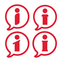 information icon, info sign icon, informant symbol on white background, information logo, informant sign, vector artwork