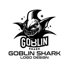 Goblin Shark Vector Logo Design