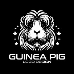 Guinea Pig Vector Logo Design