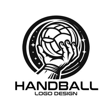 Handball Vector Logo Design