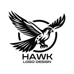 Hawk Vector Logo Design