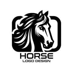 Horse Vector Logo Design