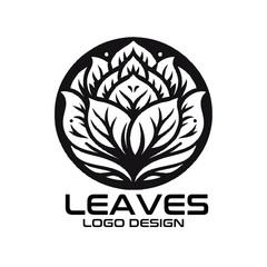 Leaves Vector Logo Design