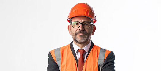 portrait of a construction worker 