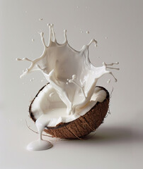 coconut milk splash