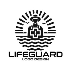 Lifeguard Vector Logo Design