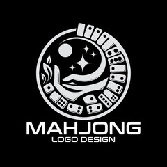 Mahjong Vector Logo Design