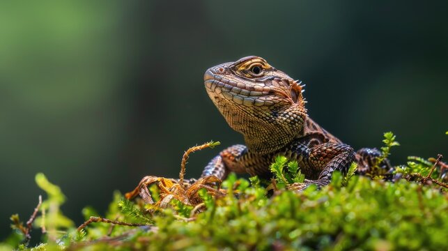 Wood Lizard Lacerta dugesii