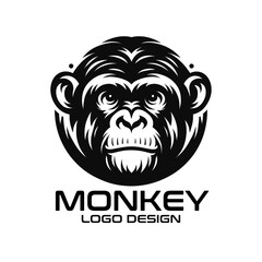 Monkey Vector Logo Design