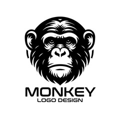 Monkey Vector Logo Design