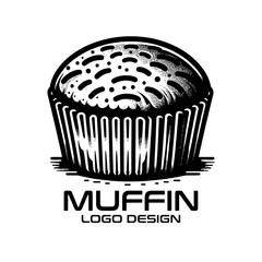 Muffin Vector Logo Design