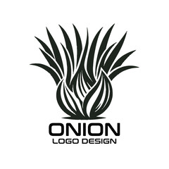 Onion Vector Logo Design