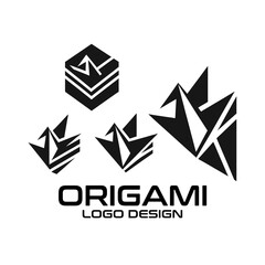 Origami Vector Logo Design