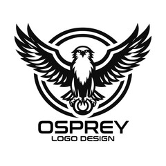 Osprey Vector Logo Design