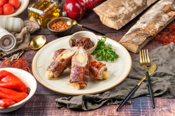 meat with vegetables