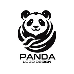 Panda Vector Logo Design
