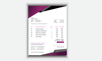  invoice template