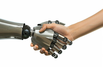 Human and Robot Handshake