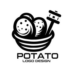 Potato Vector Logo Design