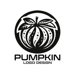 Pumpkin Vector Logo Design