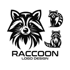 Raccoon Logo Design 2