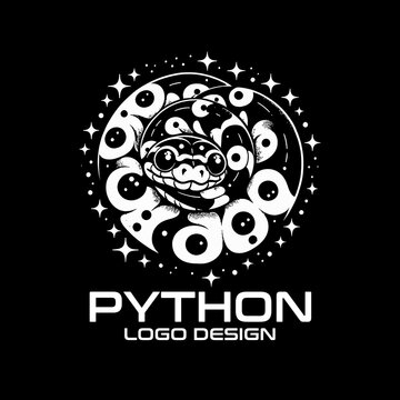 Python Vector Logo Design