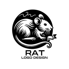Rat Vector Logo Design