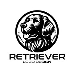 Retriever Vector Logo Design