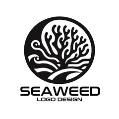 Seaweed Vector Logo Design