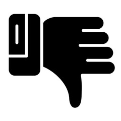 Dislike glyph icon