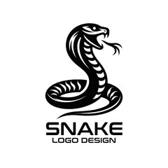 Fototapeta premium Snake Vector Logo Design