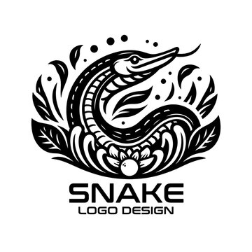 Snake Vector Logo Design