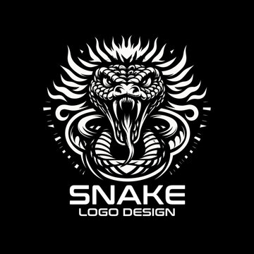 Snake Vector Logo Design