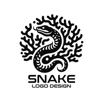 Snake Vector Logo Design