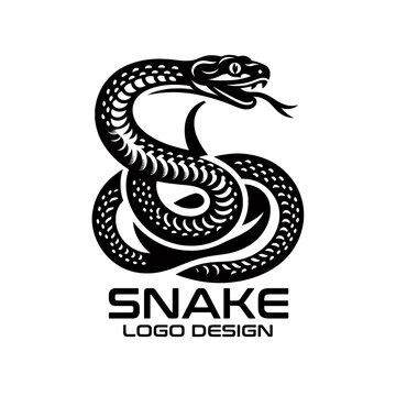 Snake Vector Logo Design
