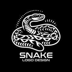 Snake Vector Logo Design