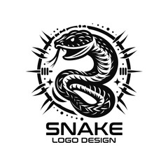 Snake Vector Logo Design
