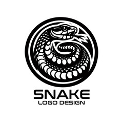 Snake Vector Logo Design