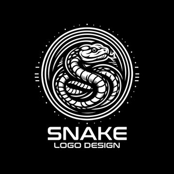 Snake Vector Logo Design