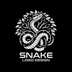 Snake Vector Logo Design