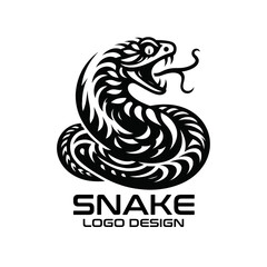 Snake Vector Logo Design