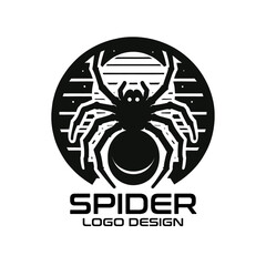Spider Vector Logo Design