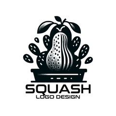 Squash Vector Logo Design