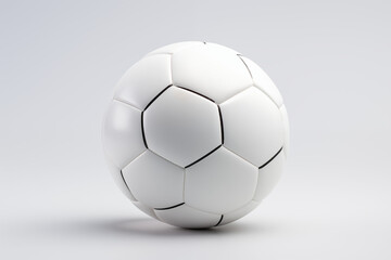 Football ball with white background. Football related topics. Football World. Sport betting. Football competitions. Image for graphic designer. Football competition. Football League.