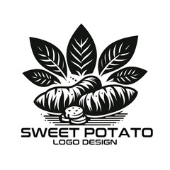 Sweet Potato Vector Logo Design