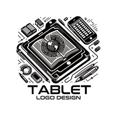 Tablet Vector Logo Design