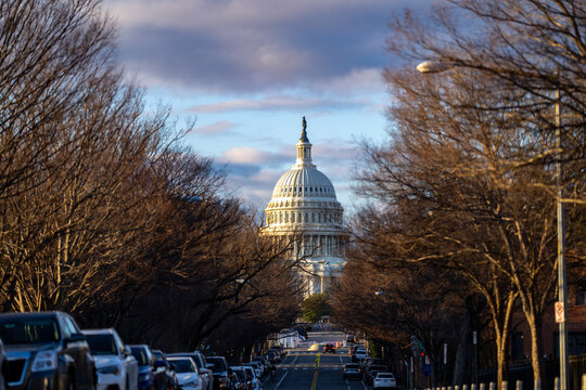 United States Capitol Building. Capital Building, Washington DC.