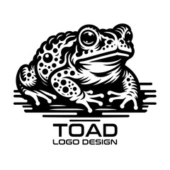 Toad Vector Logo Design