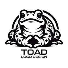 Toad Vector Logo Design