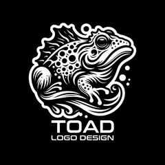 Toad Vector Logo Design